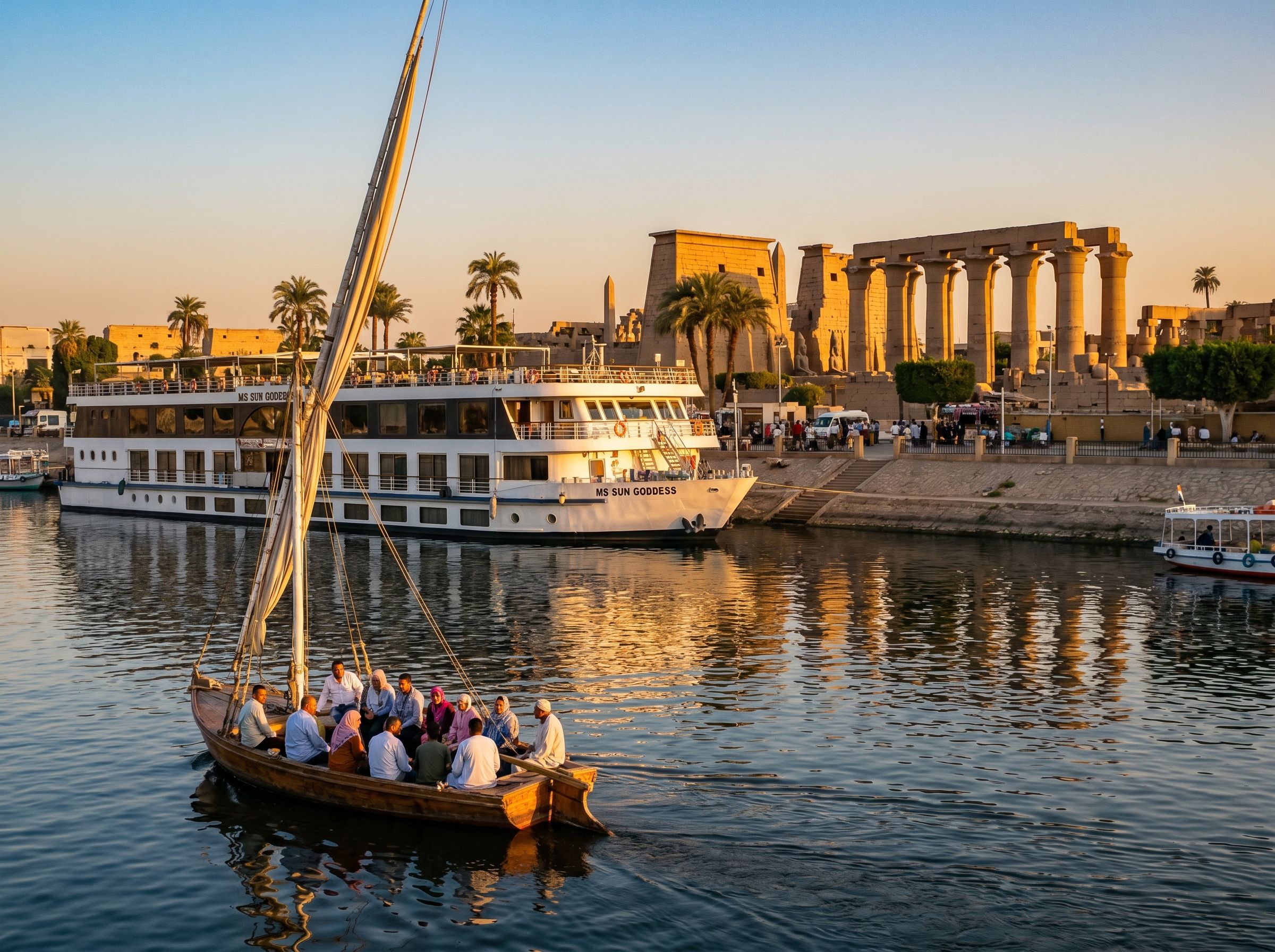 Nijlcruise 5* & Titanic Beach & Aqua Park 5*