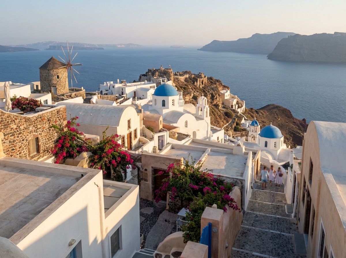 Mr & Mrs White Santorini